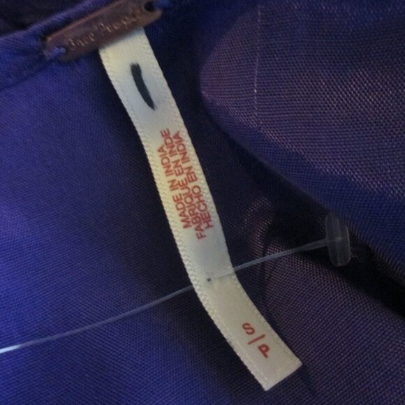 Free People Women’s Purple Studded Halter Strappy Tank Top Cami Size S - Picture 7 of 8